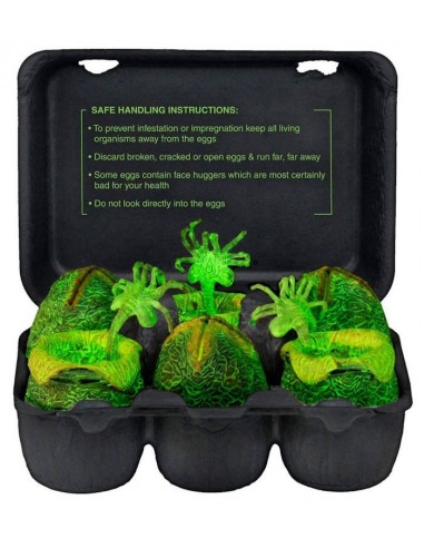NECA ALIENS FIGURE XENOMORPH EGG SET...