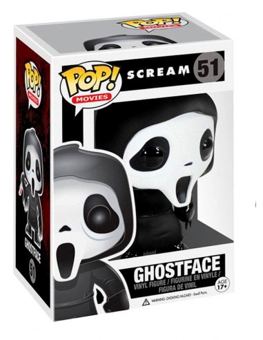 FUNKO POP CULTURE SCREAM GHOSTFACE...