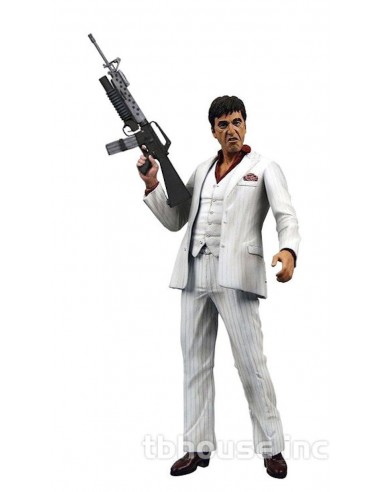 NECA SCARFACE TONY MONTANA WHITE VER....