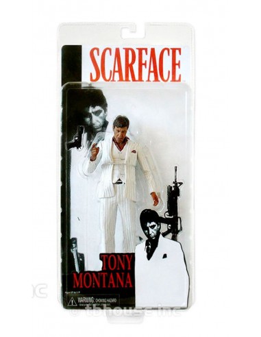 NECA SCARFACE TONY MONTANA WHITE VER....
