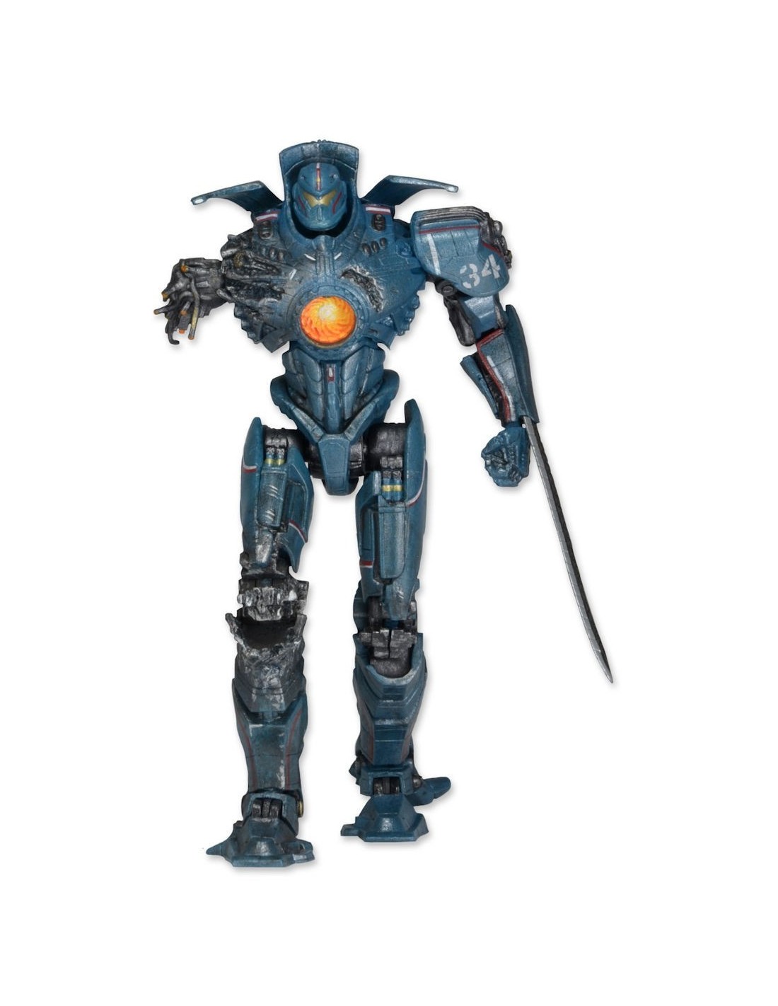 Neca - Action Figure Pacific Rim - Gipsy Danger Reactor Blast 18cm - Giocattolo Da Collezione