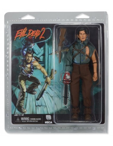NECA EVIL DEAD 2 ASH THE HERO VINTAGE...