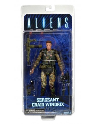 NECA ALIENS FIGURE SERIES 2 SERGEANT...