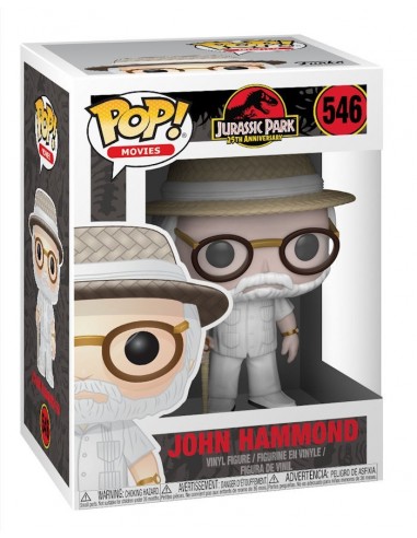 FUNKO POP JURASSIC PARK  JOHN HAMMOND...