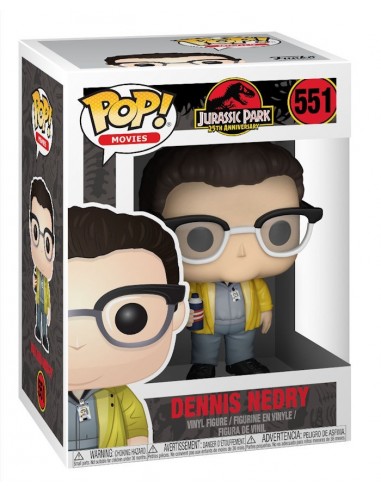FUNKO POP JURASSIC PARK DENNIS NEDRY...