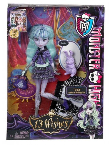 MATTEL MONSTER HIGH 13 WISHES...