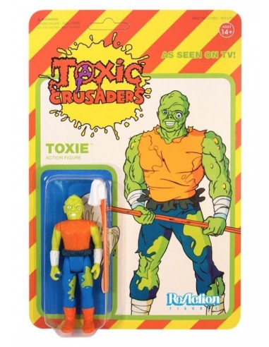 SUPER 7 REACTION TOXIC AVENGER TOXIE...
