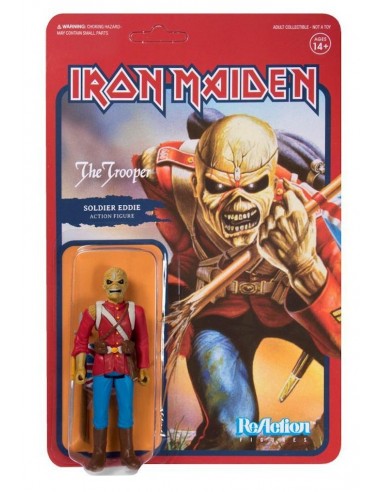 SUPER 7 REACTION IRON MAIDEN EDDIE...