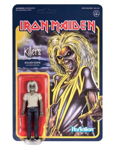 SUPER 7 REACTION IRON MAIDEN EDDIE...