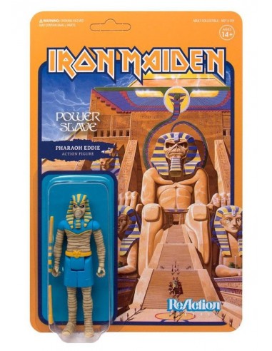 SUPER 7 REACTION IRON MAIDEN EDDIE...