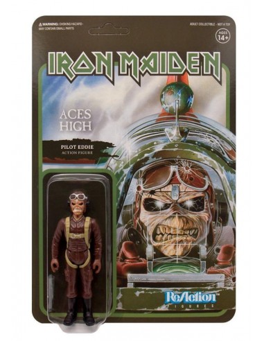 SUPER 7 REACTION IRON MAIDEN EDDIE...
