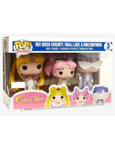 FUNKO POP SAILOR MOON 3 PACK NEO...