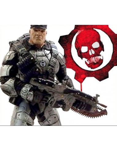 NECA GEARS OF WAR 2 FIGURE COLONEL...