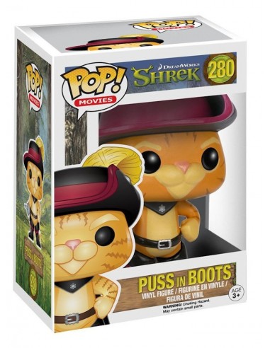 FUNKO POP CULTURE MOVIES SHREK PUSS...