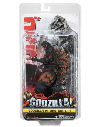 NECA BURNING GODZILLA 1995 ACTION...