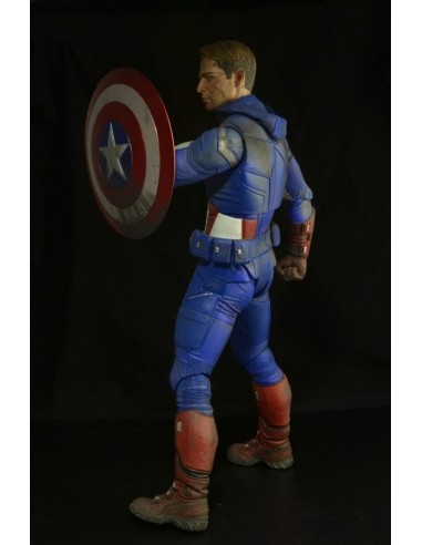 NECA MARVEL AVENGERS UNMASKED CAPTAIN...