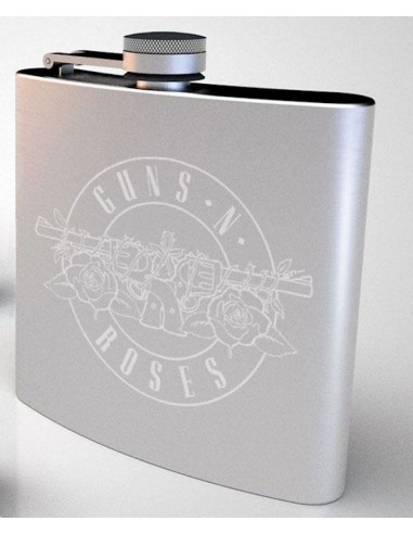 GB EYE GUNS N' ROSES LOGO HIP FLASK...
