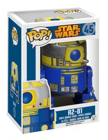 FUNKO BOBBLE HEAD POP STAR WARS R2 B1...