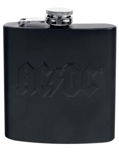 KKL AC/DC LOGO HIP FLASK FIASCHETTA...