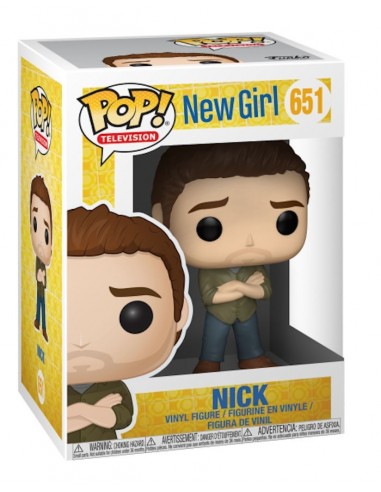 FUNKO POP TV NEW GIRL NICK VINYL...