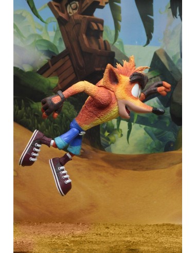 NECA CRASH BANDICOOT VIDEOGAME ACTION...
