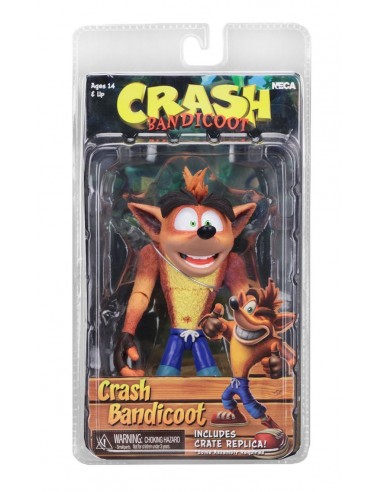 NECA CRASH BANDICOOT VIDEOGAME ACTION...