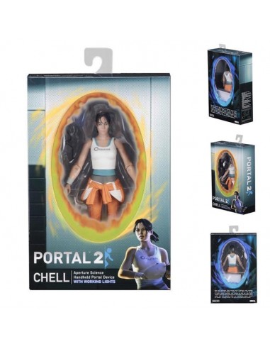 NECA PORTAL 2 CHELL WITH LIGHT UP...