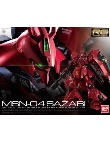 BANDAI MODEL KIT GUNDAM RG CHAR'S MSN...