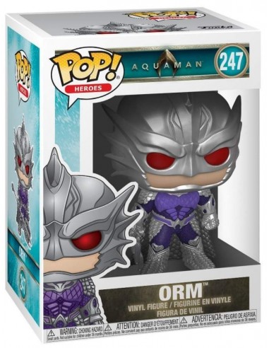 FUNKO POP DC AQUAMAN MOVIE ORM VINYL...