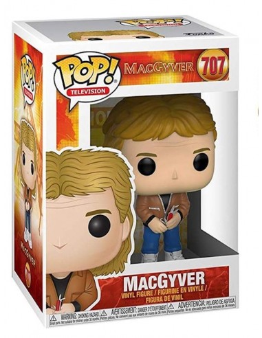 FUNKO POP TV MACGYVER VINYL FIGURE NEW!