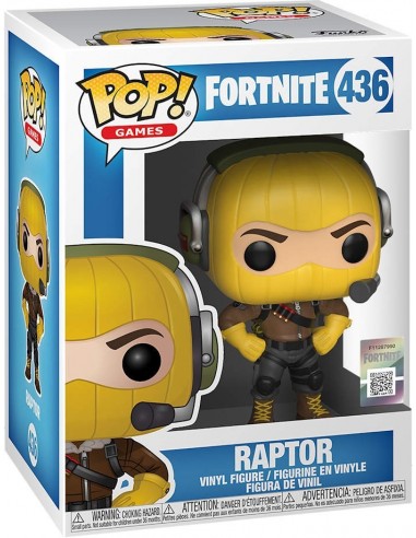 FUNKO POP GAMES FORTNITE RAPTOR 436...