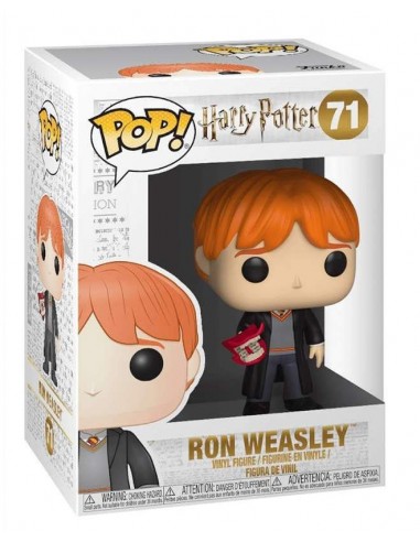 FUNKO POP HARRY POTTER - RON WITH...