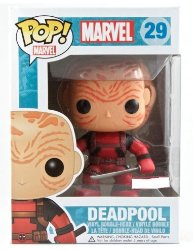 FUNKO BOBBLE HEAD POP MARVEL DEADPOOL...