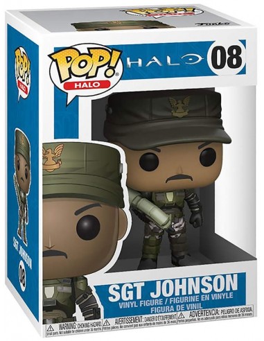 FUNKO POP GAMES HALO SGT JOHNSON...