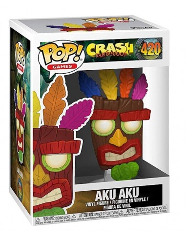 FUNKO POP GAMES CRASH BANDICOOT - AKU...