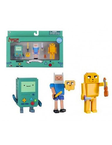 JAZWARES ADVENTURE TIME PIXEL 3 PACK...