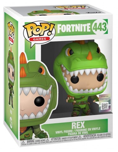 FUNKO POP GAMES FORTNITE REX 443...