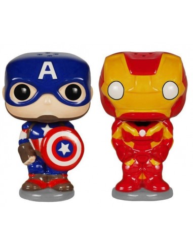 FUNKO POP HOME MARVEL SALT & PEPPER...