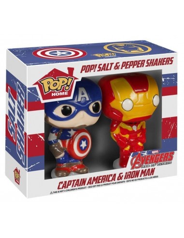 FUNKO POP HOME MARVEL SALT & PEPPER...