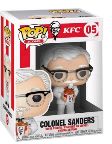 FUNKO POP ICONS KFC COLONEL SANDERS...