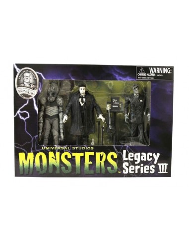 DIAMOND SELECT UNIVERSAL MONSTERS 3...