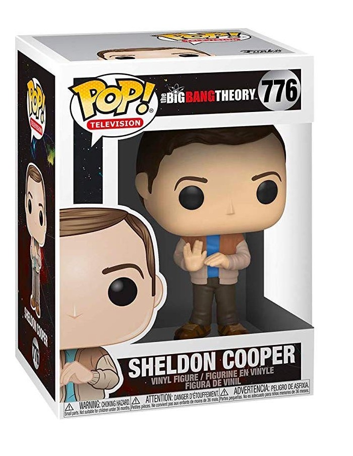 FUNKO POP TV The BIG BANG THEORY SHELDON 776 VINYL FIGURE NEW!