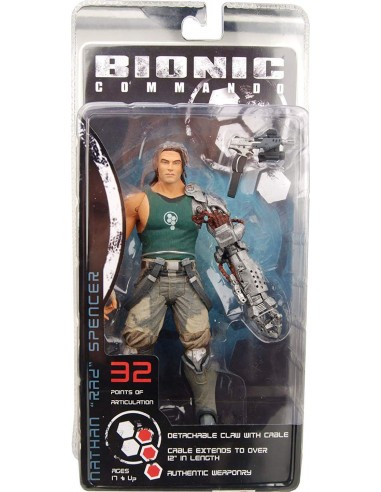 NECA BIONIC COMMANDO NATHAN SPENCER...