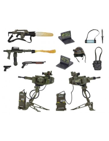 NECA ALIENS USCM DELUXE ACCESSORY...