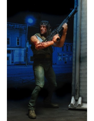 NECA RAMBO FIRST BLOOD 1982 SYLVESTER...