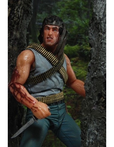 NECA RAMBO FIRST BLOOD 1982 SYLVESTER...