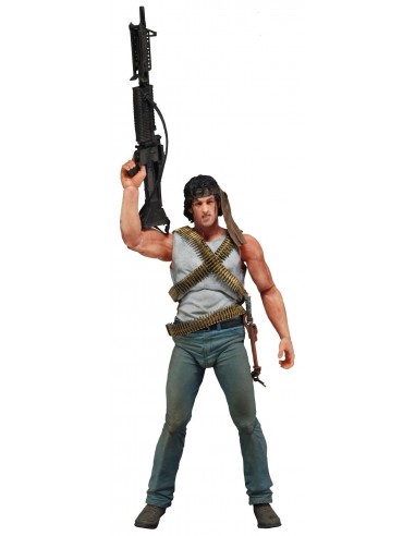 NECA RAMBO FIRST BLOOD 1982 SYLVESTER...