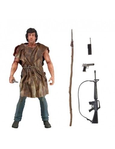 NECA RAMBO FIRST BLOOD 1982 SYLVESTER...
