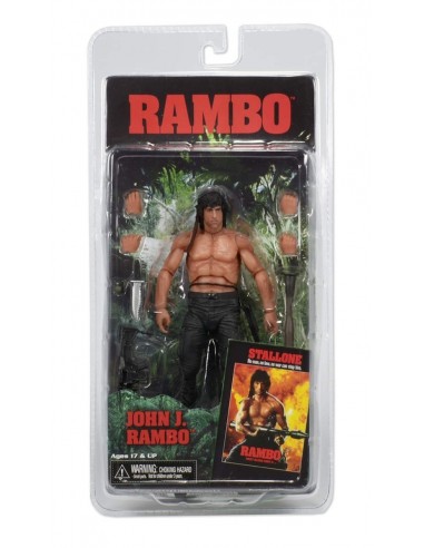 NECA RAMBO FIRST BLOOD PART II...