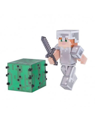 JAZWARES MINECRAFT MINI ACTION FIGURE...